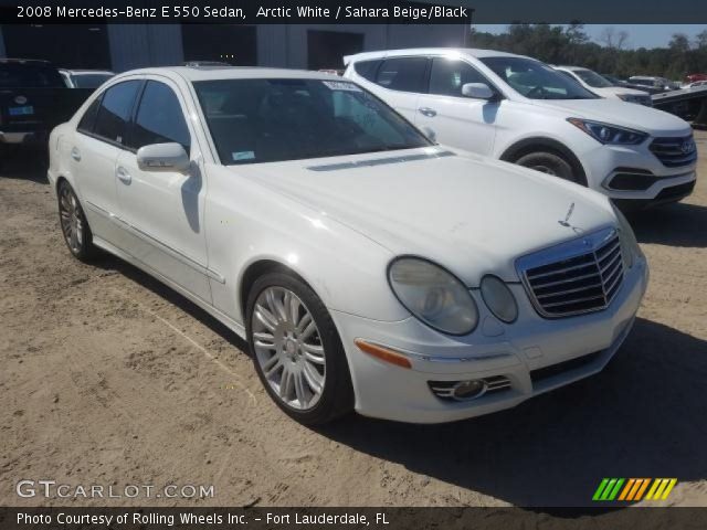 2008 Mercedes-Benz E 550 Sedan in Arctic White