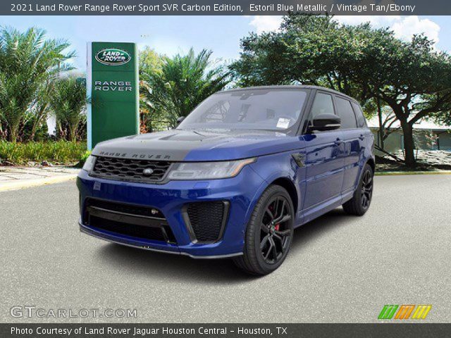 2021 Land Rover Range Rover Sport SVR Carbon Edition in Estoril Blue Metallic