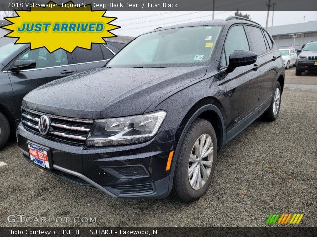 2018 Volkswagen Tiguan S in Deep Black Pearl