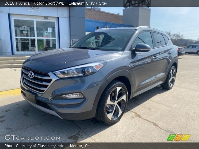 2018 Hyundai Tucson Sport AWD in Coliseum Gray