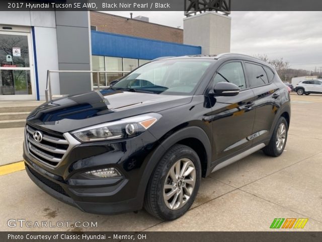 2017 Hyundai Tucson SE AWD in Black Noir Pearl