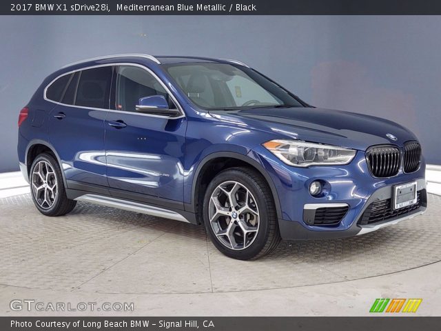 2017 BMW X1 sDrive28i in Mediterranean Blue Metallic
