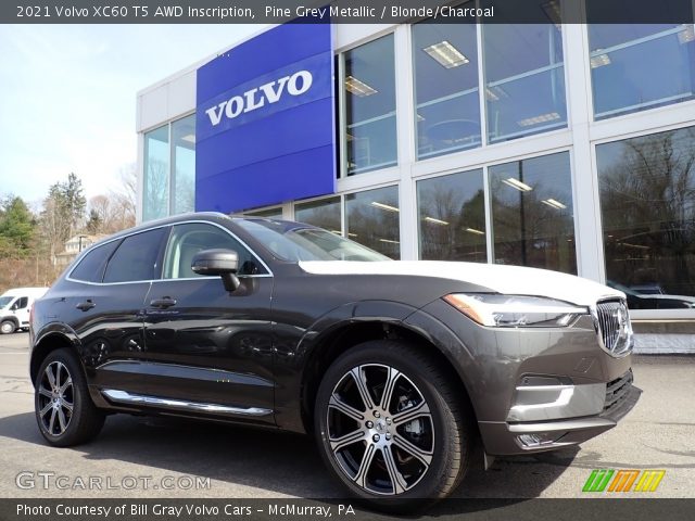 2021 Volvo XC60 T5 AWD Inscription in Pine Grey Metallic