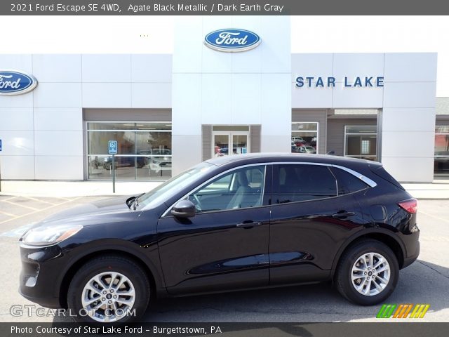 2021 Ford Escape SE 4WD in Agate Black Metallic