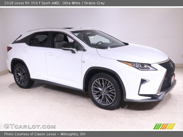2018 Lexus RX 350 F Sport AWD in Ultra White