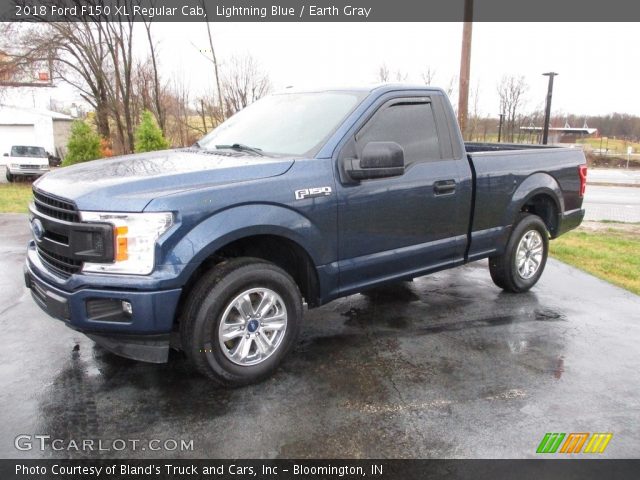 2018 Ford F150 XL Regular Cab in Lightning Blue