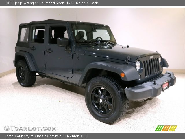 2016 Jeep Wrangler Unlimited Sport 4x4 in Rhino