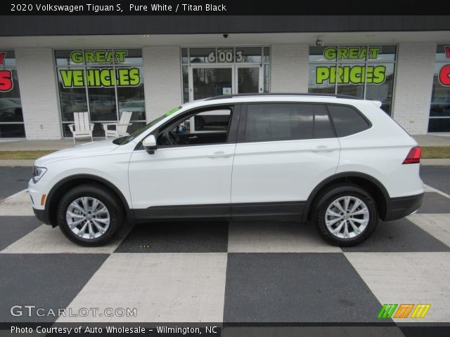 2020 Volkswagen Tiguan S in Pure White