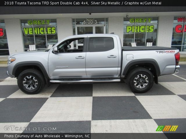 2018 Toyota Tacoma TRD Sport Double Cab 4x4 in Silver Sky Metallic