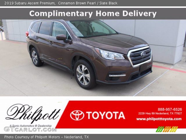 2019 Subaru Ascent Premium in Cinnamon Brown Pearl