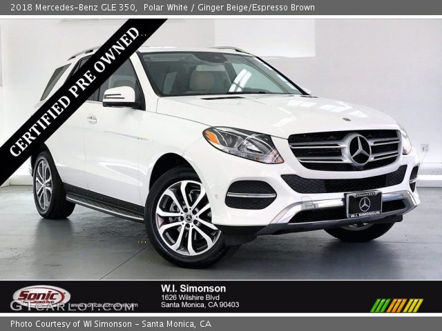 2018 Mercedes-Benz GLE 350 in Polar White