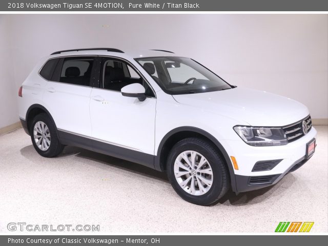 2018 Volkswagen Tiguan SE 4MOTION in Pure White