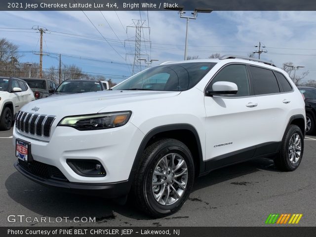 2021 Jeep Cherokee Latitude Lux 4x4 in Bright White