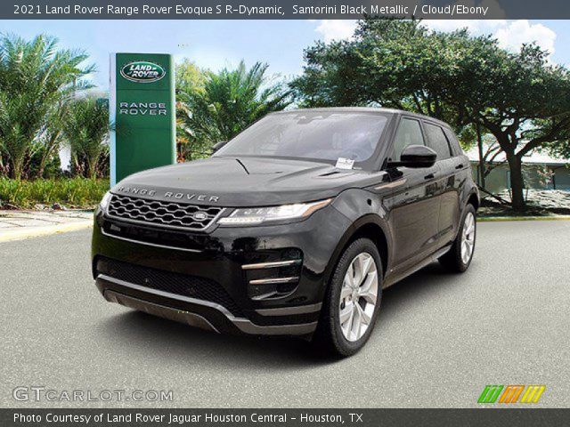 2021 Land Rover Range Rover Evoque S R-Dynamic in Santorini Black Metallic