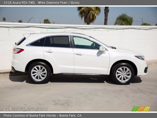 2018 Acura RDX FWD in White Diamond Pearl