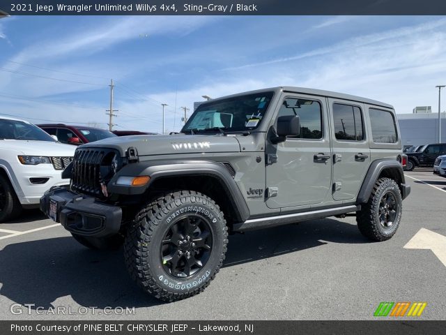 2021 Jeep Wrangler Unlimited Willys 4x4 in Sting-Gray