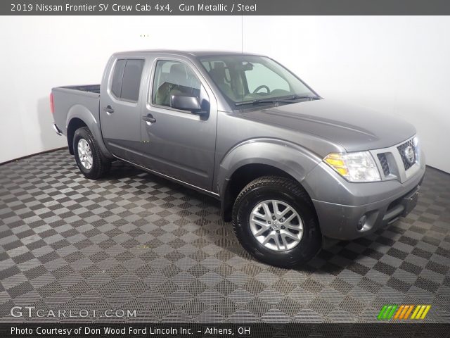 2019 Nissan Frontier SV Crew Cab 4x4 in Gun Metallic