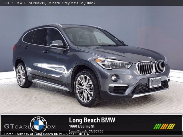 2017 BMW X1 xDrive28i in Mineral Grey Metallic
