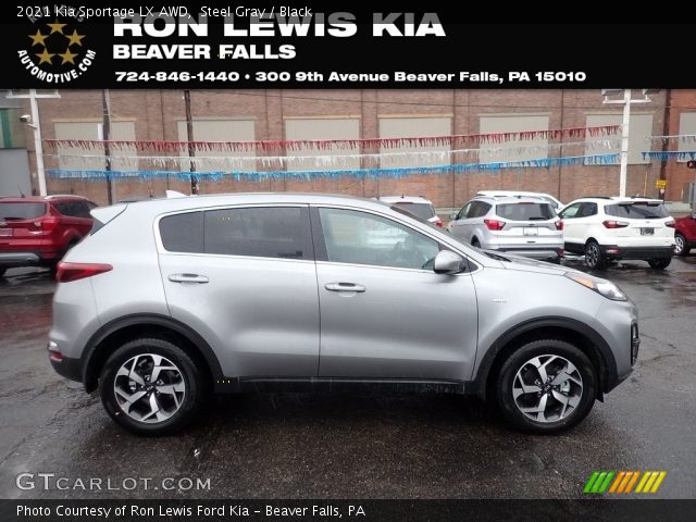 2021 Kia Sportage LX AWD in Steel Gray