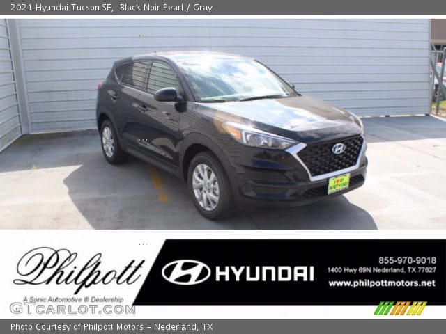 2021 Hyundai Tucson SE in Black Noir Pearl