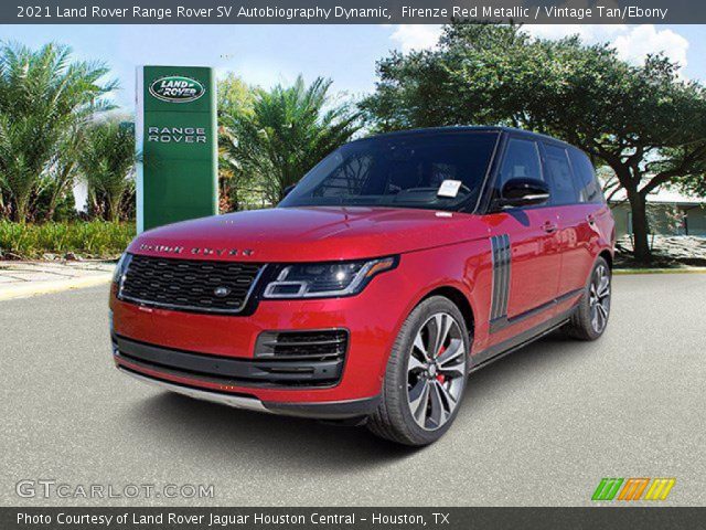 2021 Land Rover Range Rover SV Autobiography Dynamic in Firenze Red Metallic