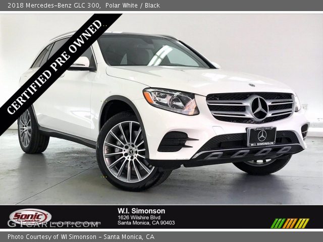 2018 Mercedes-Benz GLC 300 in Polar White