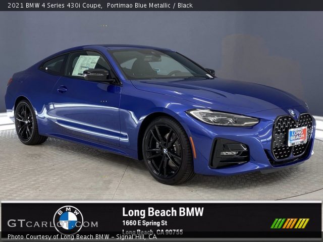 2021 BMW 4 Series 430i Coupe in Portimao Blue Metallic
