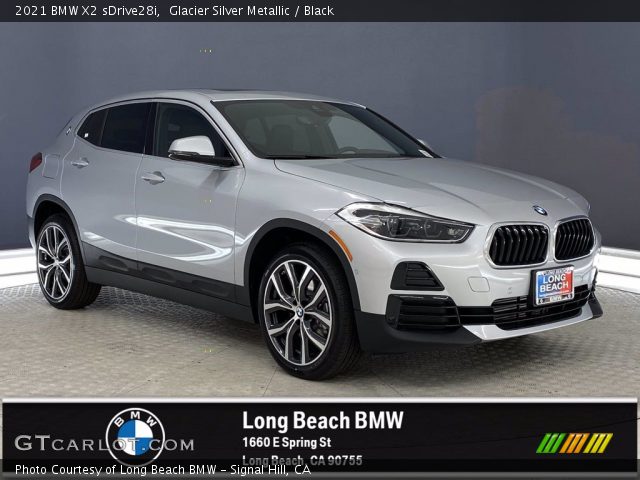 2021 BMW X2 sDrive28i in Glacier Silver Metallic