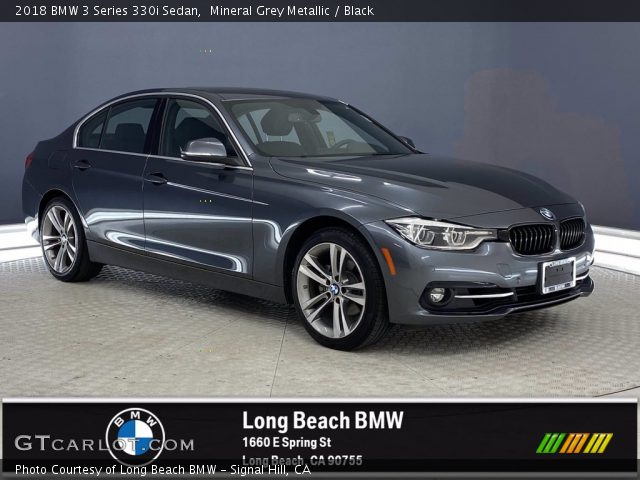 2018 BMW 3 Series 330i Sedan in Mineral Grey Metallic