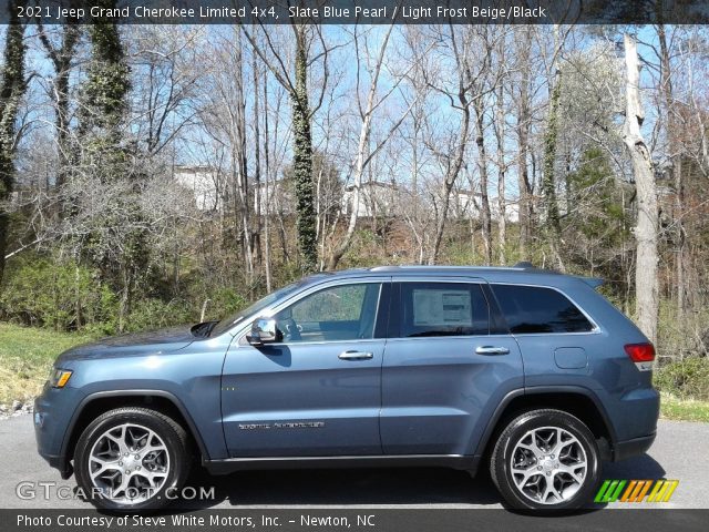 2021 Jeep Grand Cherokee Limited 4x4 in Slate Blue Pearl