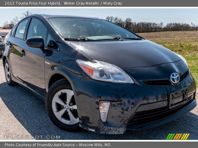 2013 Toyota Prius Four Hybrid in Winter Gray Metallic