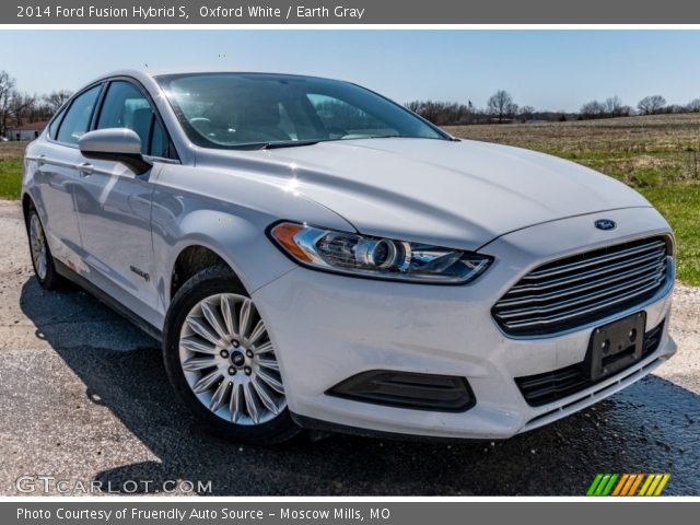 2014 Ford Fusion Hybrid S in Oxford White
