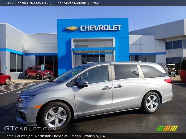 2019 Honda Odyssey EX-L in Lunar Silver Metallic