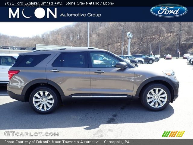 2021 Ford Explorer Limited 4WD in Stone Gray Metallic