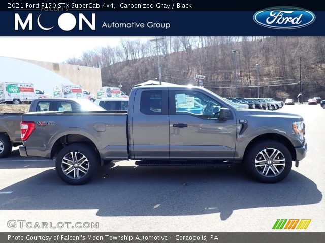 2021 Ford F150 STX SuperCab 4x4 in Carbonized Gray