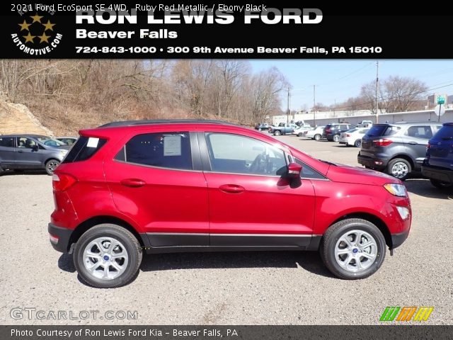 2021 Ford EcoSport SE 4WD in Ruby Red Metallic