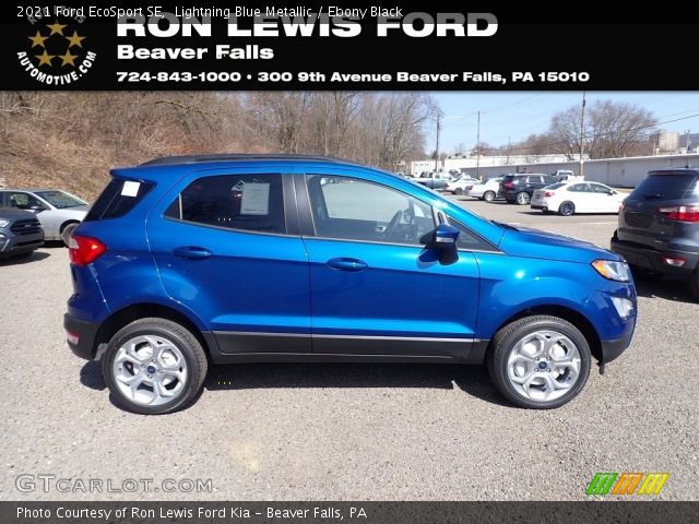 2021 Ford EcoSport SE in Lightning Blue Metallic