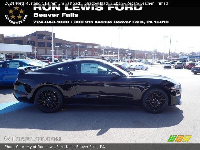 2021 Ford Mustang GT Premium Fastback in Shadow Black