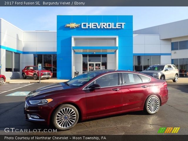 2017 Ford Fusion SE in Burgundy Velvet