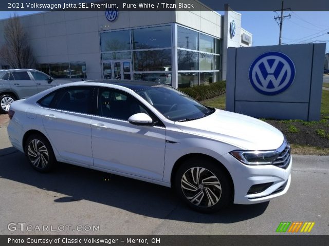 2021 Volkswagen Jetta SEL Premium in Pure White