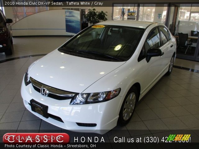2010 Honda Civic DX-VP Sedan in Taffeta White