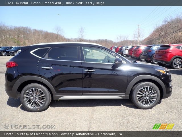 2021 Hyundai Tucson Limited AWD in Black Noir Pearl