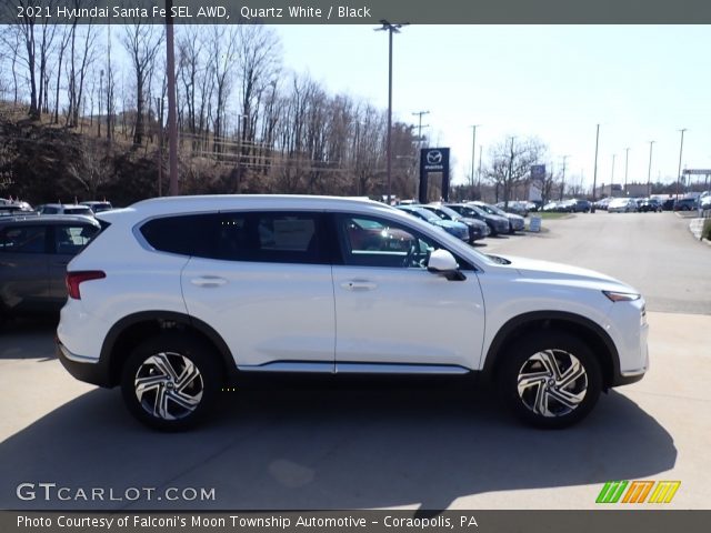 2021 Hyundai Santa Fe SEL AWD in Quartz White