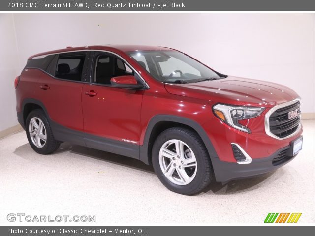 2018 GMC Terrain SLE AWD in Red Quartz Tintcoat