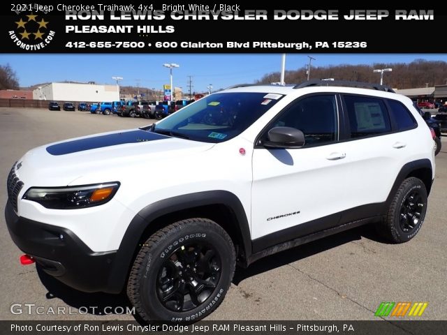 2021 Jeep Cherokee Traihawk 4x4 in Bright White
