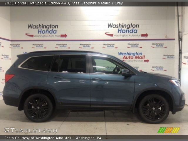 2021 Honda Pilot Special Edition AWD in Steel Sapphire Metallic