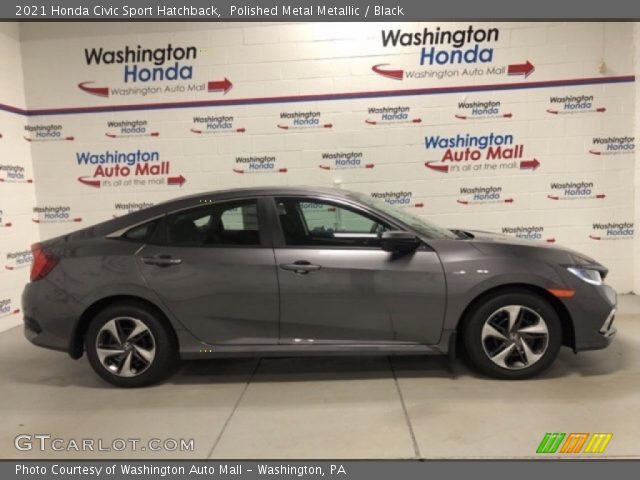 2021 Honda Civic Sport Hatchback in Polished Metal Metallic