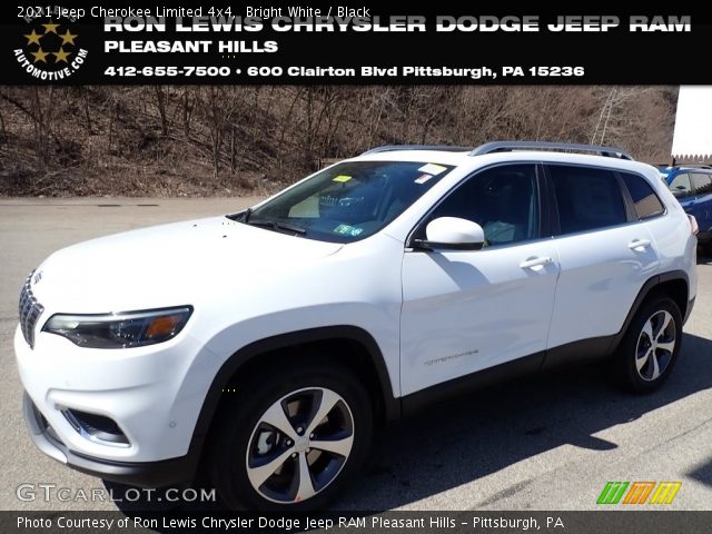 2021 Jeep Cherokee Limited 4x4 in Bright White