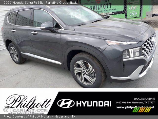 2021 Hyundai Santa Fe SEL in Portofino Gray