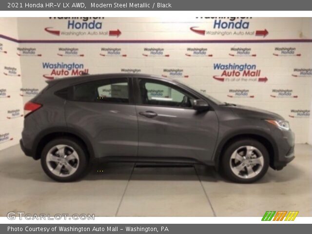 2021 Honda HR-V LX AWD in Modern Steel Metallic